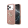 Etui do telefonów Guess Fixed Glitter Big 4G do iPhone 17 Pro różowy